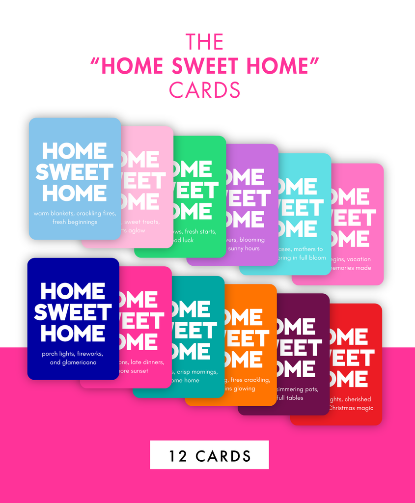 3x4 Glam Memory Cards™ — Seasonal Home Edition
