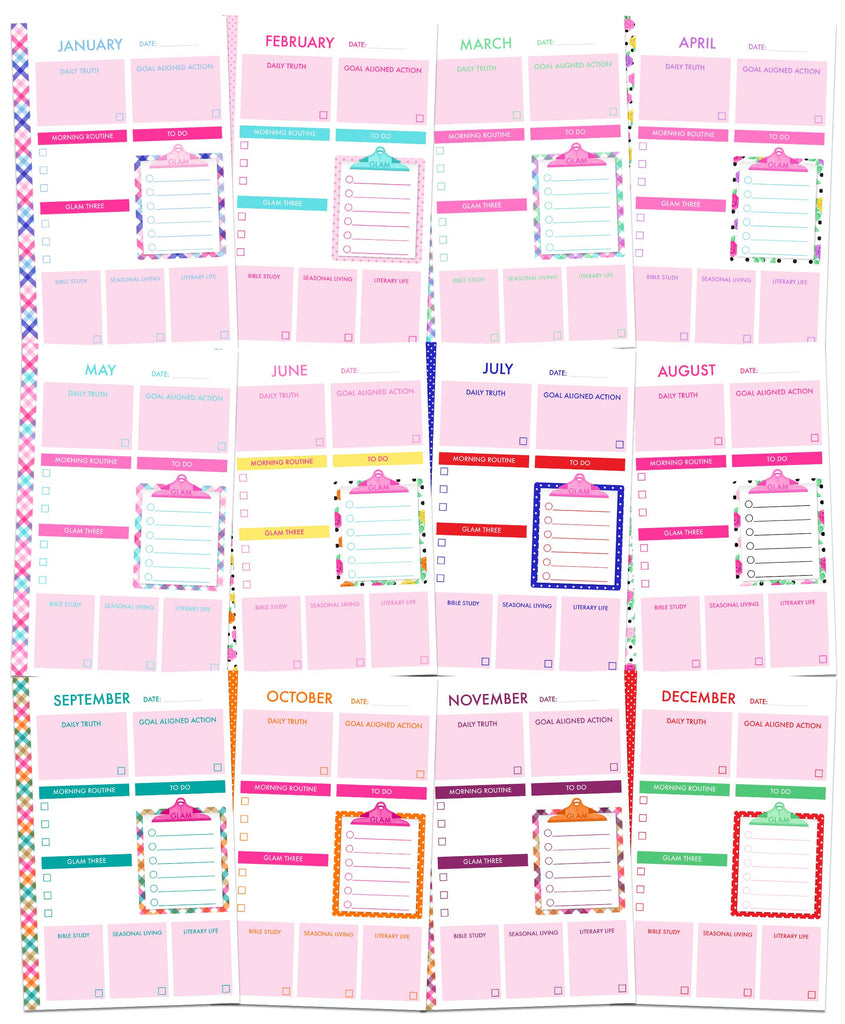 Digital Glam Planner® Daily