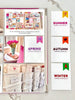 3x4 Glam Memory Cards™ — Season & Year Edition