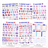 Core Glamericana Planner Stickers