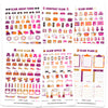 Core Glam November Planner Stickers - Paper & Glam