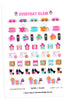 Everyday Glam June Planner Stickers
