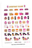 Everyday Glam November Planner Stickers