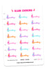 Glam Cooking Digital Planner Stickers