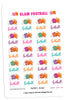 Glam Fall Football Digital Planner Stickers