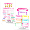 Glam Goals Digital Planner Stickers - Paper & Glam