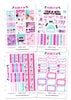 Glam Beauty Weekly Kit Planner Stickers
