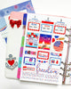Glam July Planner Stickers by Paper & Glam