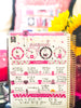 Glam Memory Keeping Dashboard 365 Planner Stickers by Paper & Glam