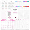 Glam Planner® Hourly Inserts