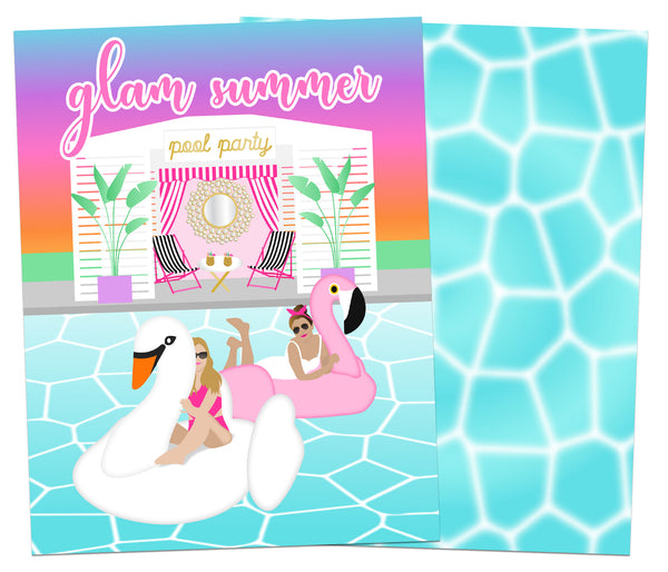Glam Summer Planner Cover