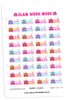 Glam Work Mode Digital Planner Stickers