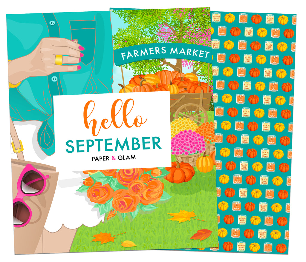 Hello September Planner Cover