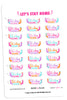Let's Stay Home Digital Planner Stickers