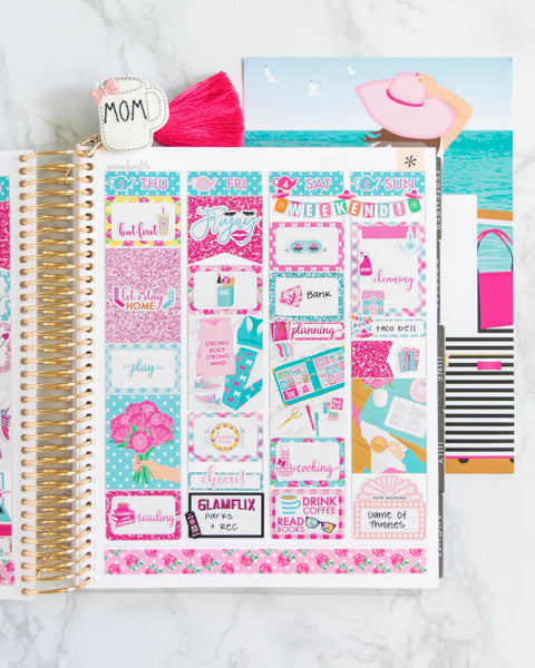 Glam June Planner Kit – Paper & Glam