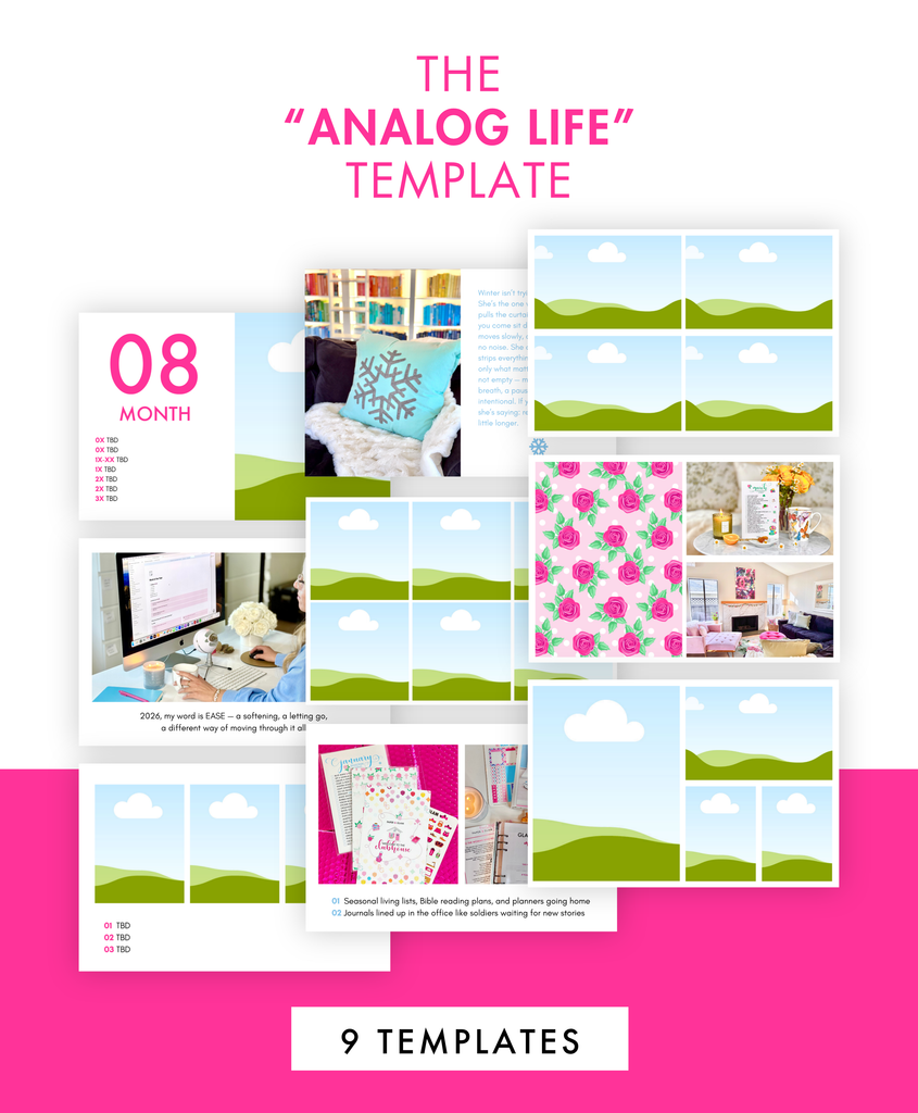 30-Minute Glam Memory Templates™ — 4x6 Edition