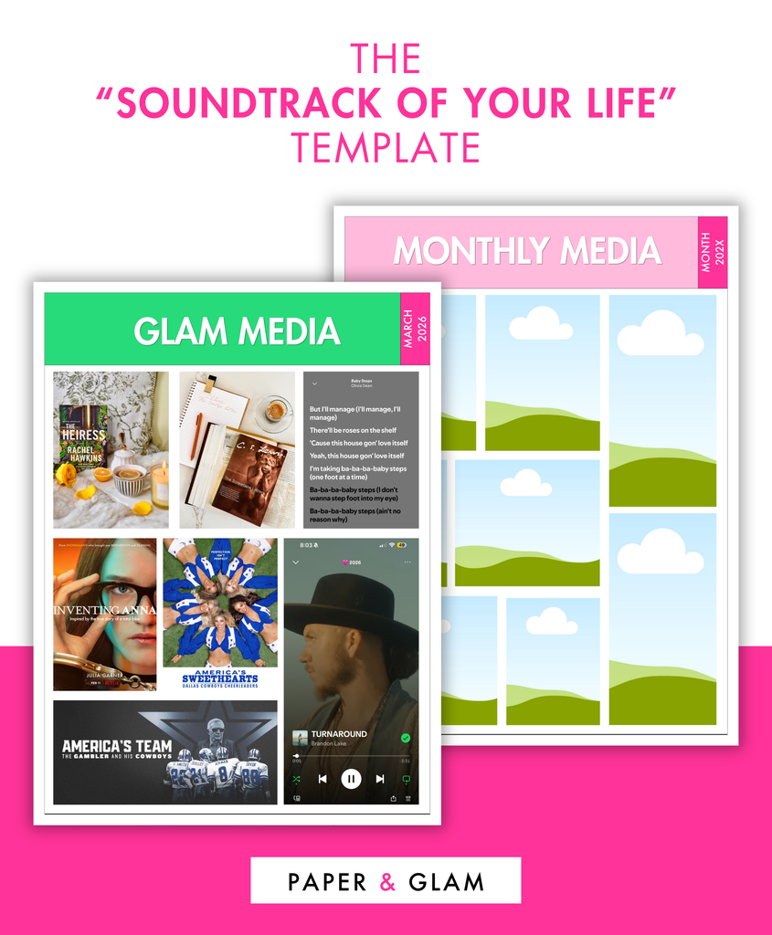 30-Minute Glam Memory Templates™ — Media Edition
