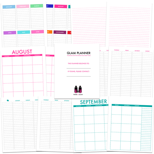 Digital Glam Planner® Vertical