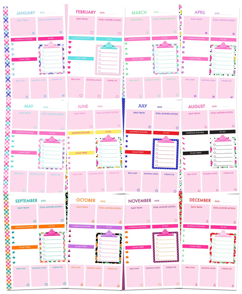 Digital Glam Planner® Daily