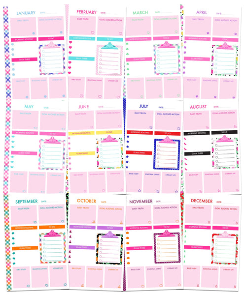 Digital Glam Planner® Daily