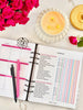 Digital Glam Planner® Annual & Monthly Habit Tracker