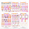 Core Glam October Planner Stickers - Paper & Glam
