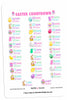 Glam Easter Countdown Digital Planner Stickers - Paper & Glam