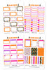 Glam Basics October Digital Planner Stickers - Paper & Glam