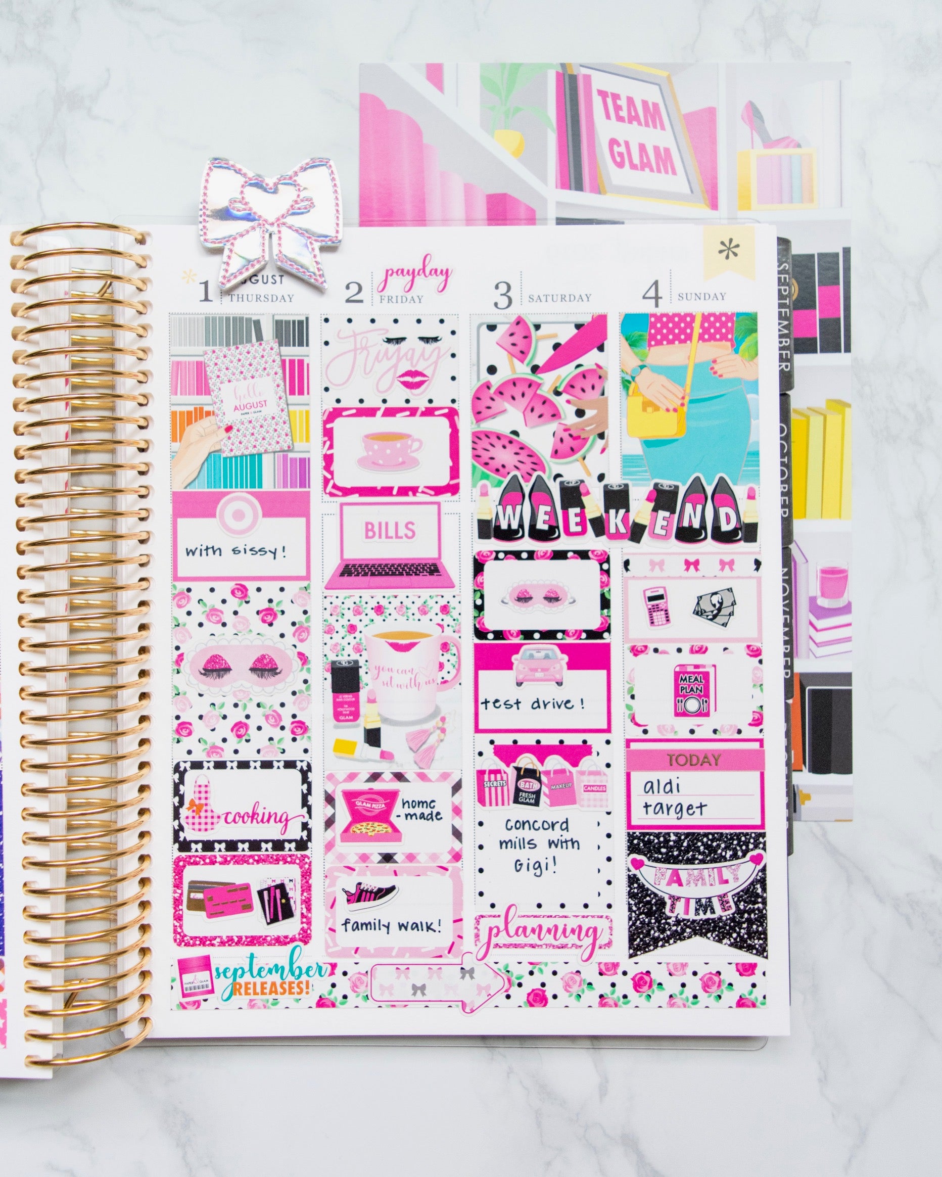 Glam January Digital Planner Stickers – Paper & Glam