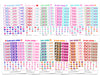 Glam Date Covers 365 Digital Planner Stickers