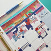 Glam July Headers Planner Stickers by Paper & Glam
