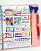 Glam July Planner Stickers by Paper & Glam