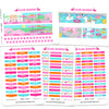 Glam June Headers Digital Planner Stickers