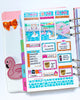 Glam Summer Digital Planner Stickers by Paper & Glam