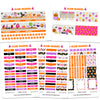 Glam October Headers Digital Planner Stickers - Paper & Glam