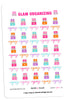 Glam Organizing Digital Planner Stickers