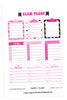 Glam Plans August Planner Stickers