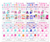 Glam Summer Reads Planner Stickers - Paper & Glam