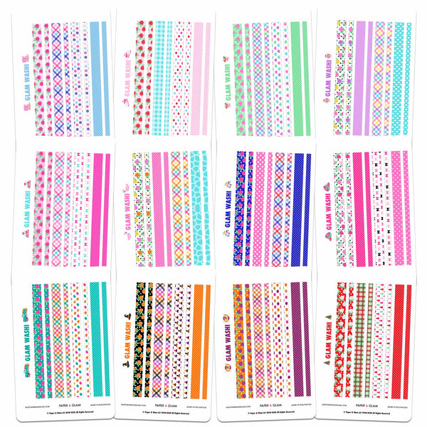 Glam Washi 365 Digital Planner Stickers