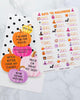 Glamoween Countdown Planner Stickers by Paper & Glam