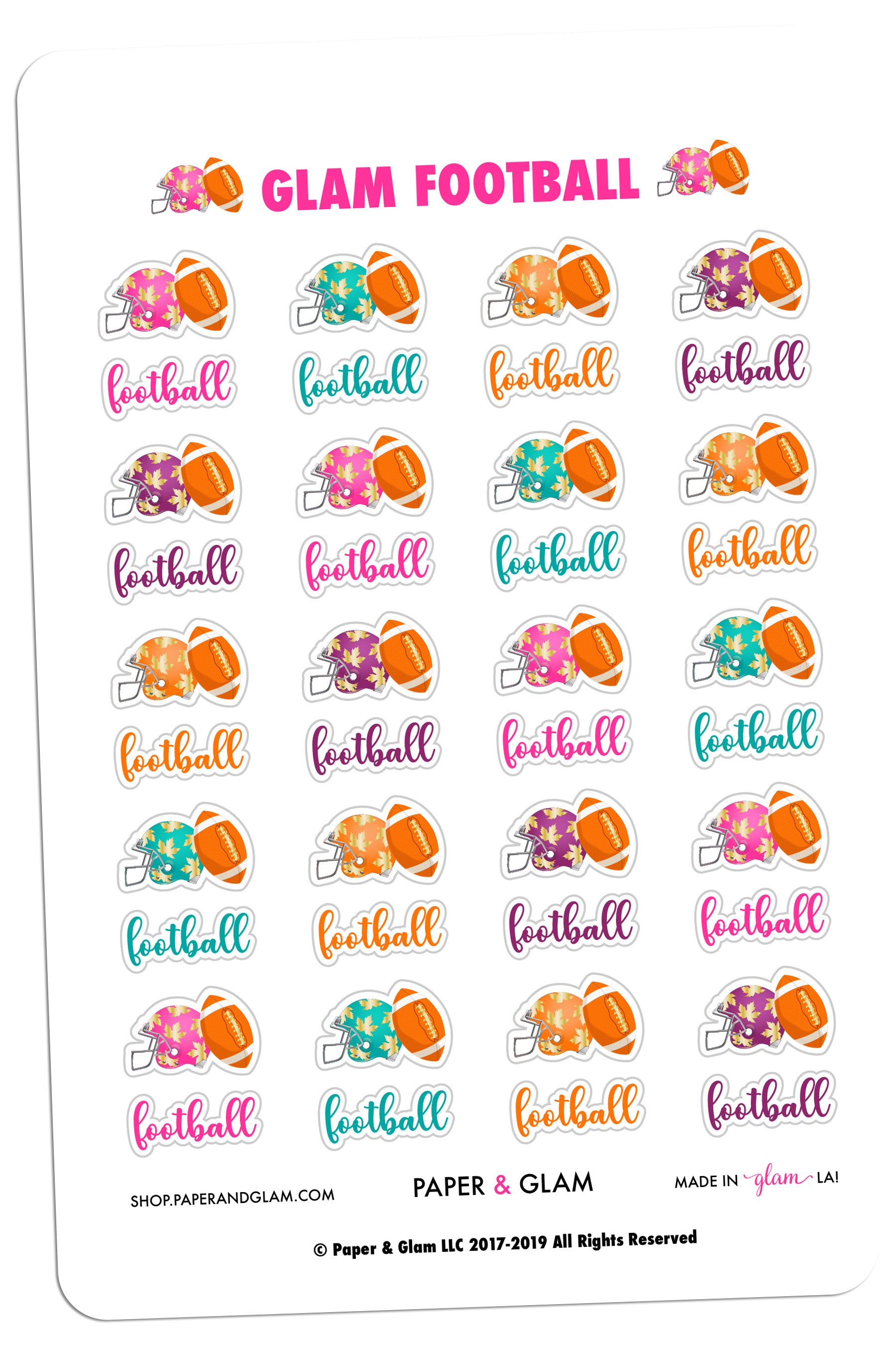 Planner Stickers | Petite Gold Foil Planner Stickers