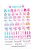 Gym Glam May Planner Stickers