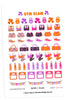 Gym Glam October Planner Stickers