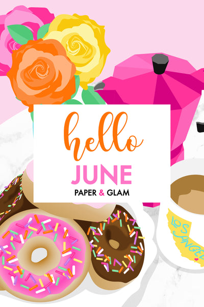 Hello June Digital Dashboard & Lockscreen