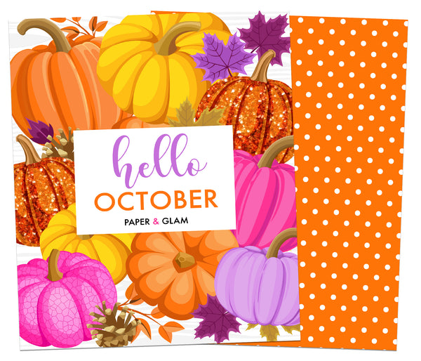 Hello October Planner Cover