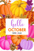 Hello October Digital Dashboard & Lockscreen