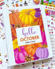 Hello October Planner Dashboard by Paper & Glam