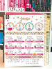 Glam Memory Keeping Dashboard 365 Planner Stickers by Paper & Glam