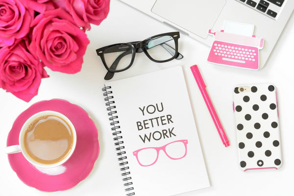 You Better Work Notebook - Paper & Glam