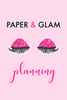 Paper & Glam Planning Digital Dashboard & Lockscreen
